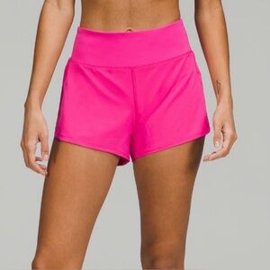 Lululemon Speed Up Shorts, Sonic Pink, Size 14, 4” inseam